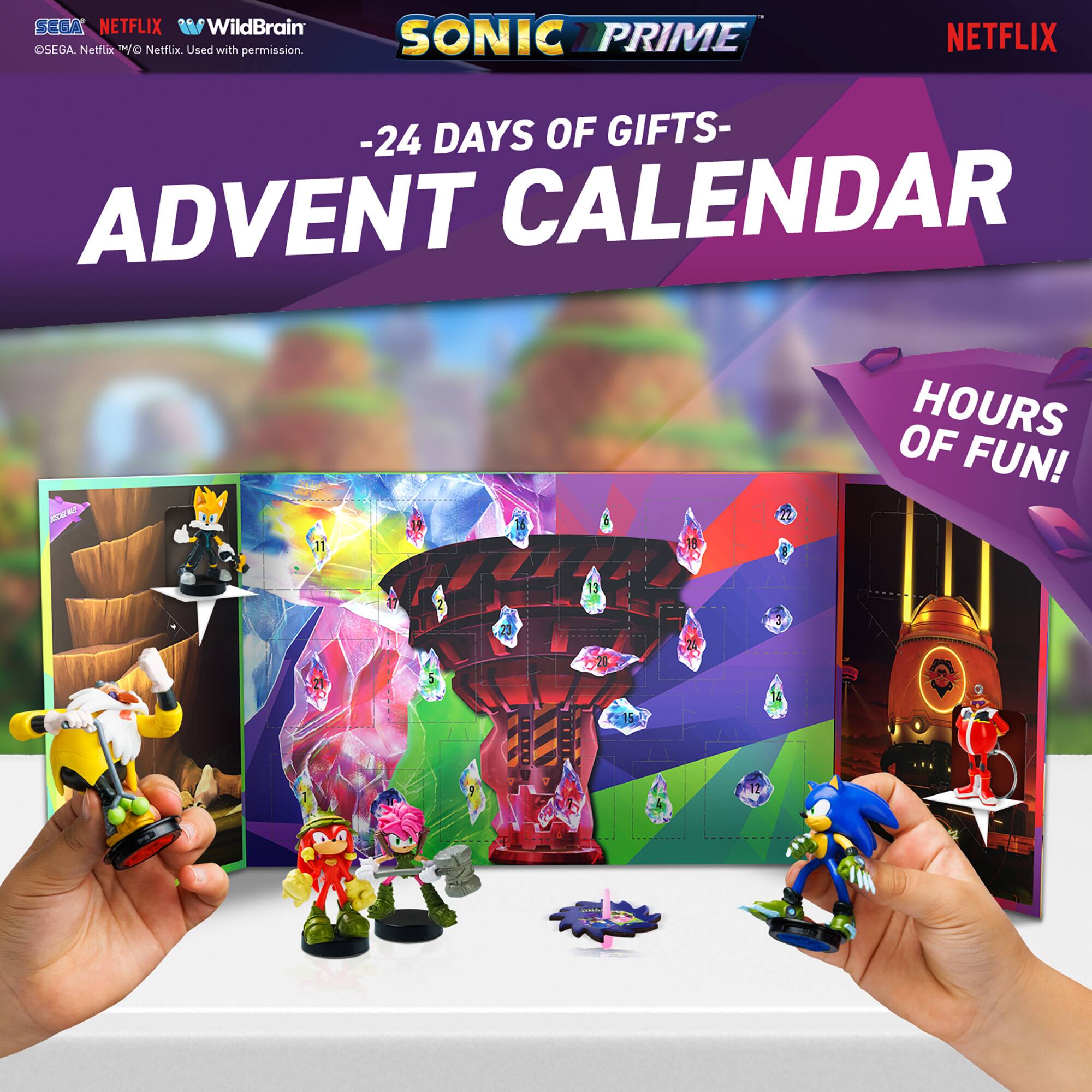 Sonic Prime Advent Calendar Set